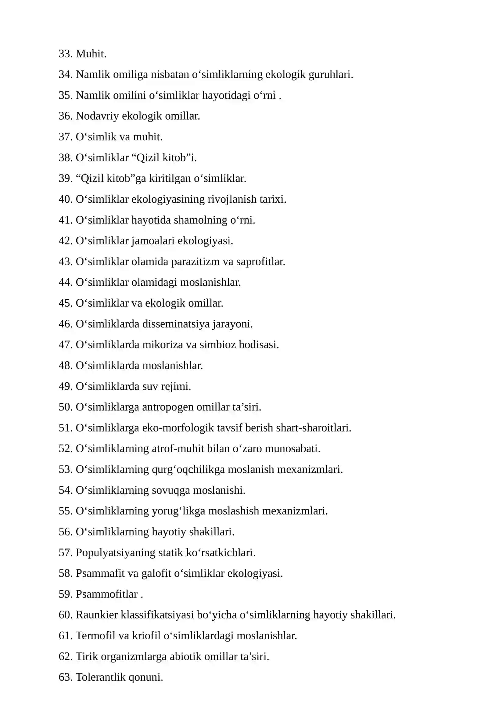 Bioekologiya va Geoekologiya 2