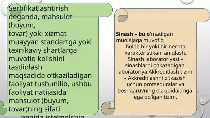 Sertifikatlashtirish 2