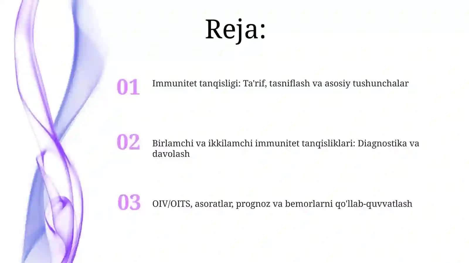 Immunodefetsifik holatlar 2