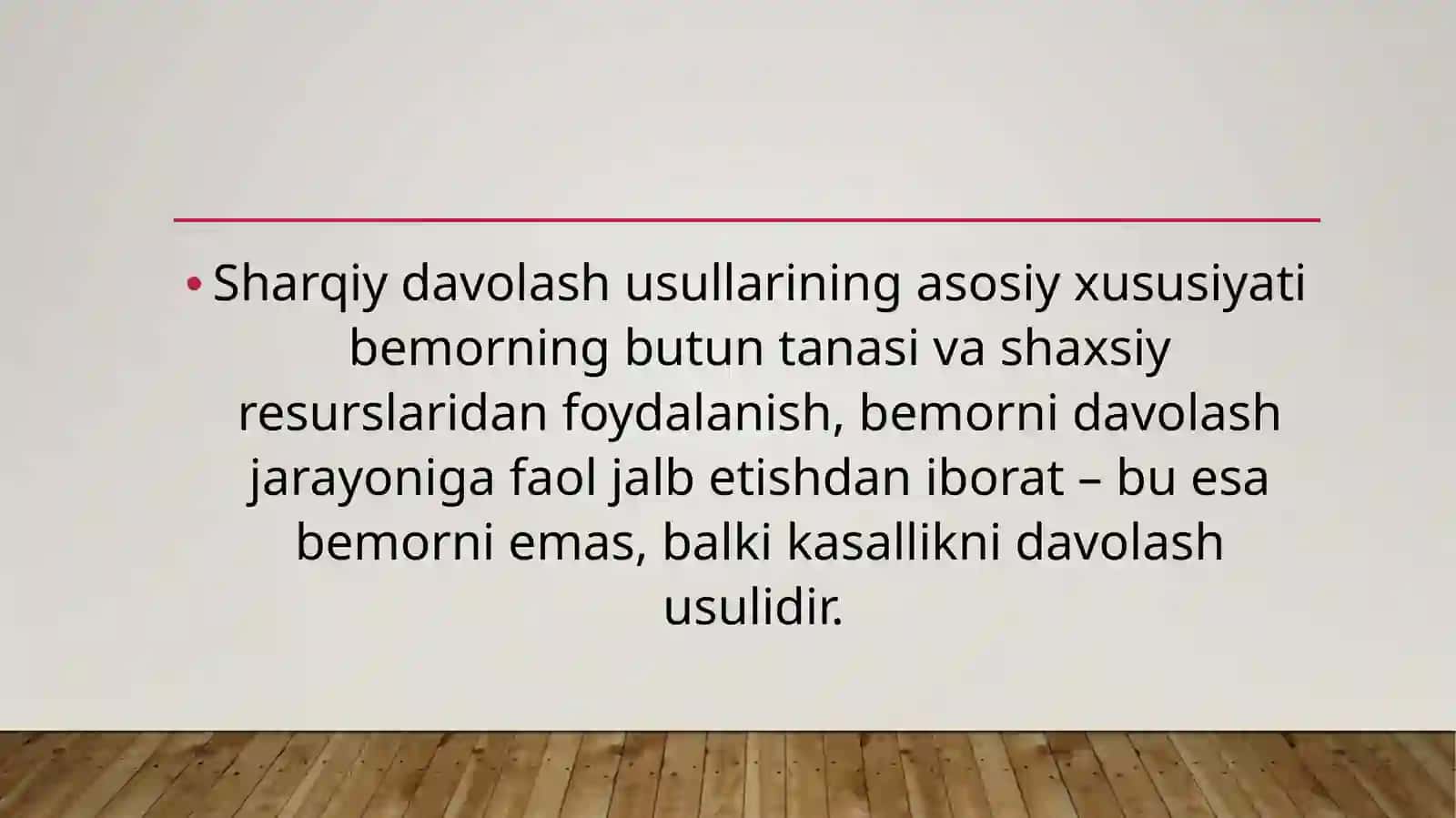 Sharqiy xalq tabobatidagi davolash tizimi 2