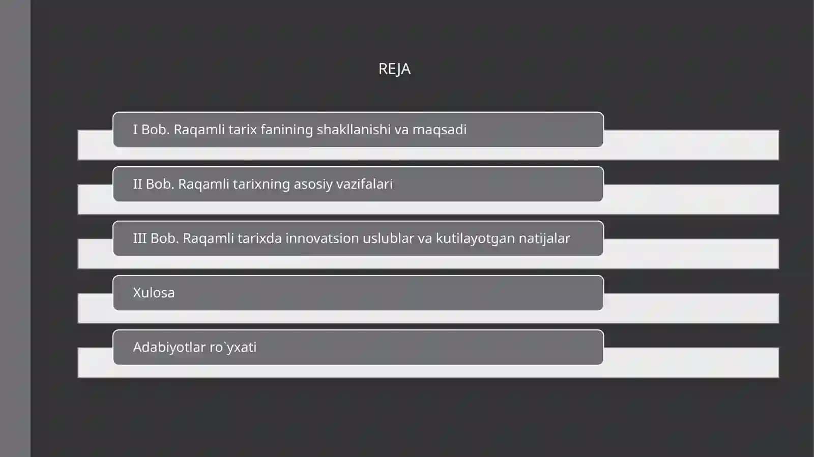 Raqamli tarix fanining maqsad va vazifalari 2