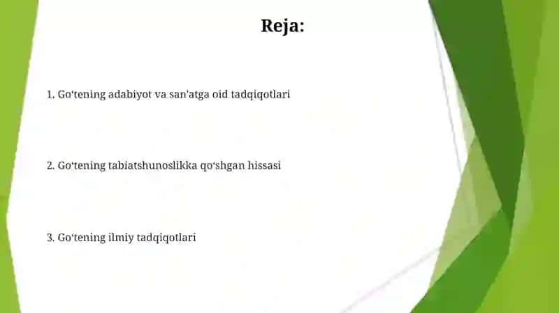 Iogan Volfgang Gyote tadqiqotlari 2