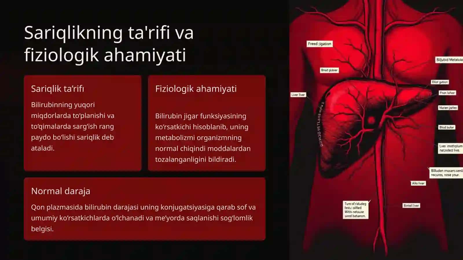 Sariqliklarning biokimyoviy jihatdan diferensial tashxisi 2