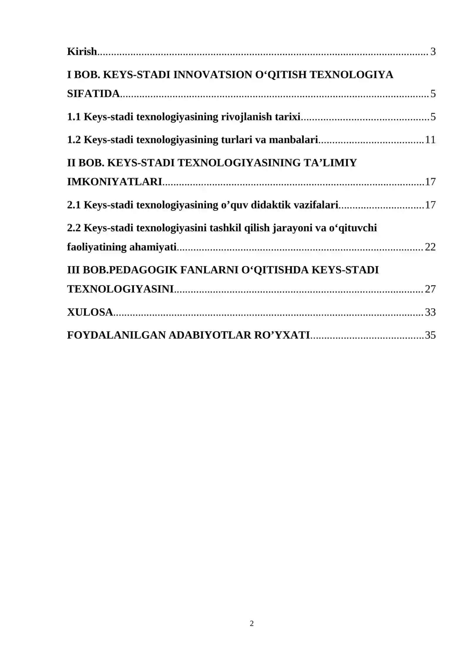 Keys-texnologiyalari va ulardan foydalanish 2