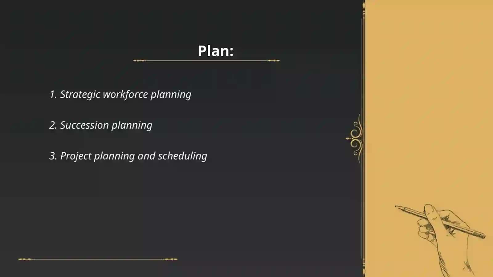 Planning. Communications and personnel management 2