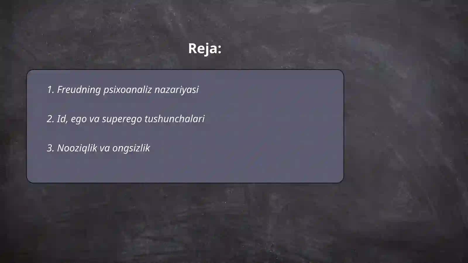 Psixoanaliz maktablari 2