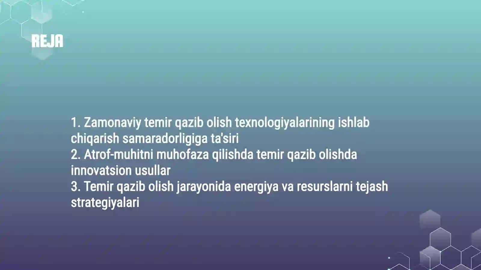 TEMIR QAZIB OLISHDA SAMARALI ISHLAR 2