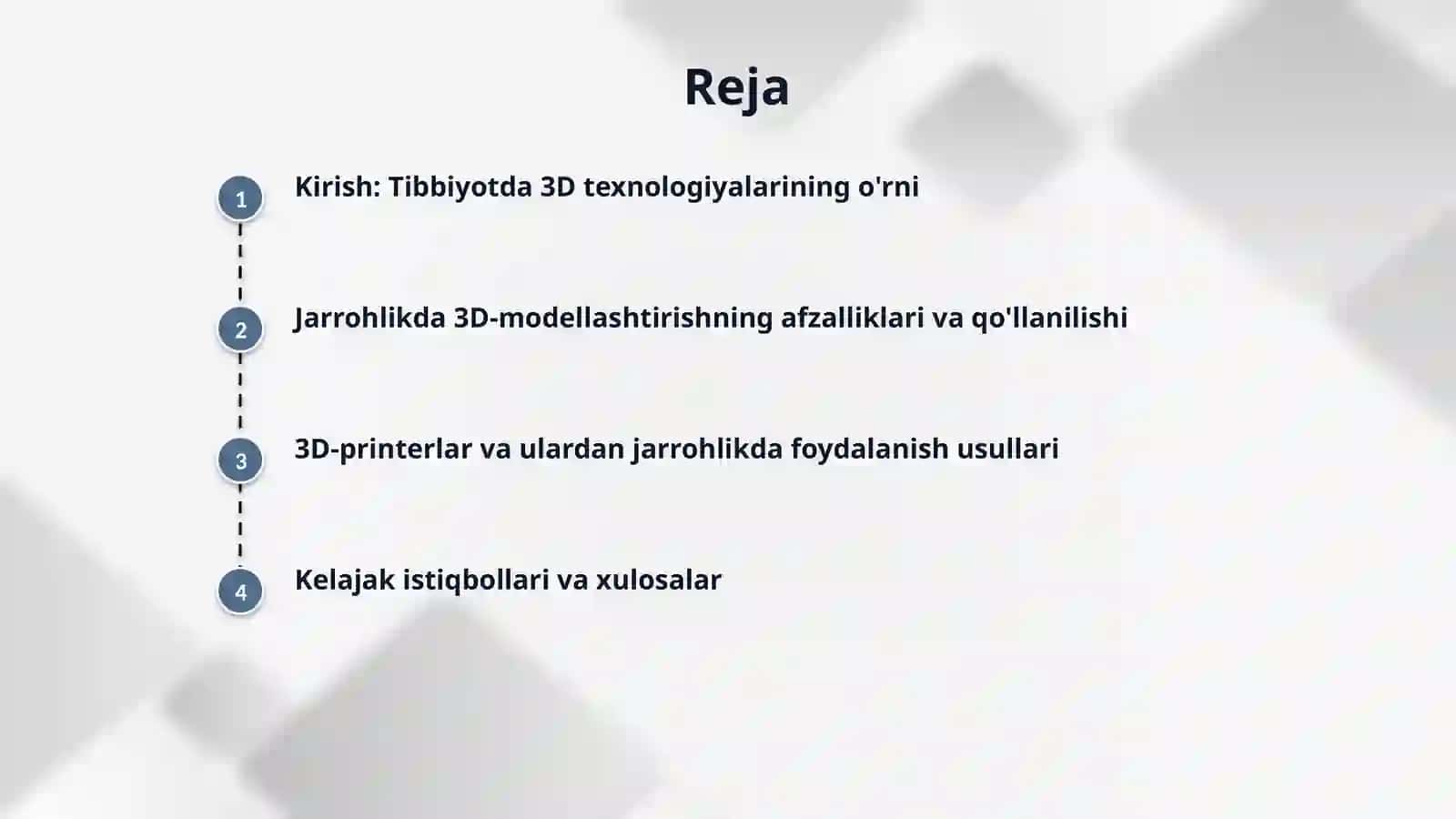 Jarrohlikda 3D-modellashtirish va 3D-printerlardan foydalanish. 2