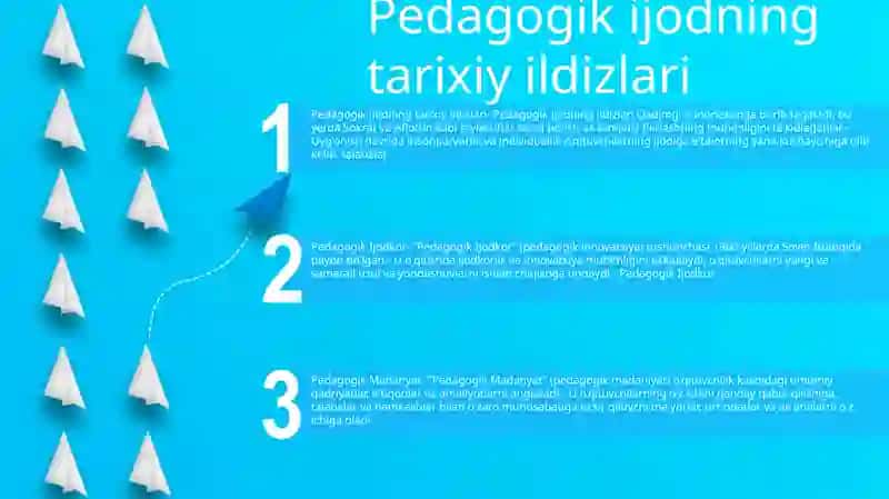 Pedagogik Ijodkor Pedagogik Madanyat 2