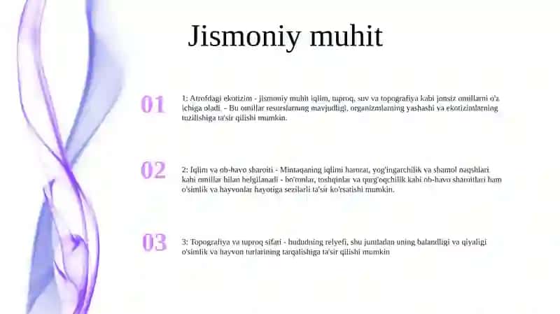 Bola Rivojlanishida Muhitning Tasiri 2