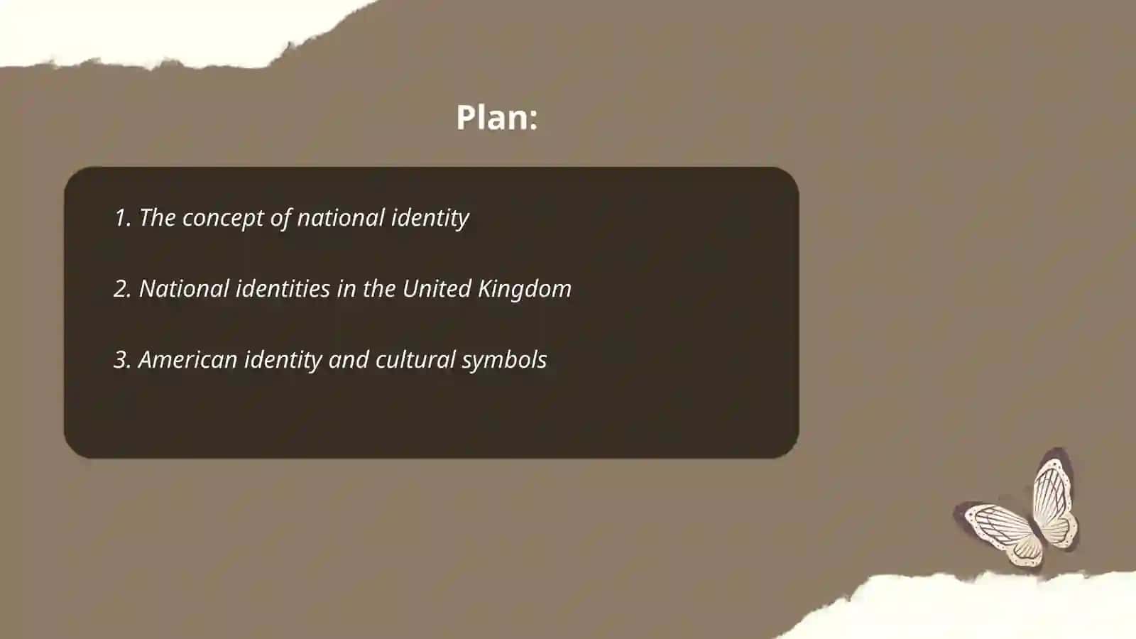 National identities and english speking countries 2