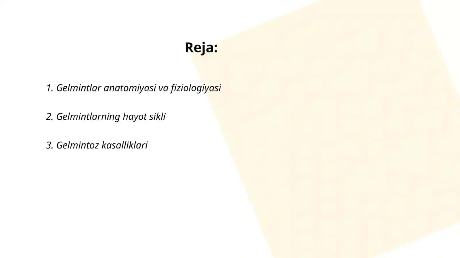 Tibbiy gelmintologiya 2