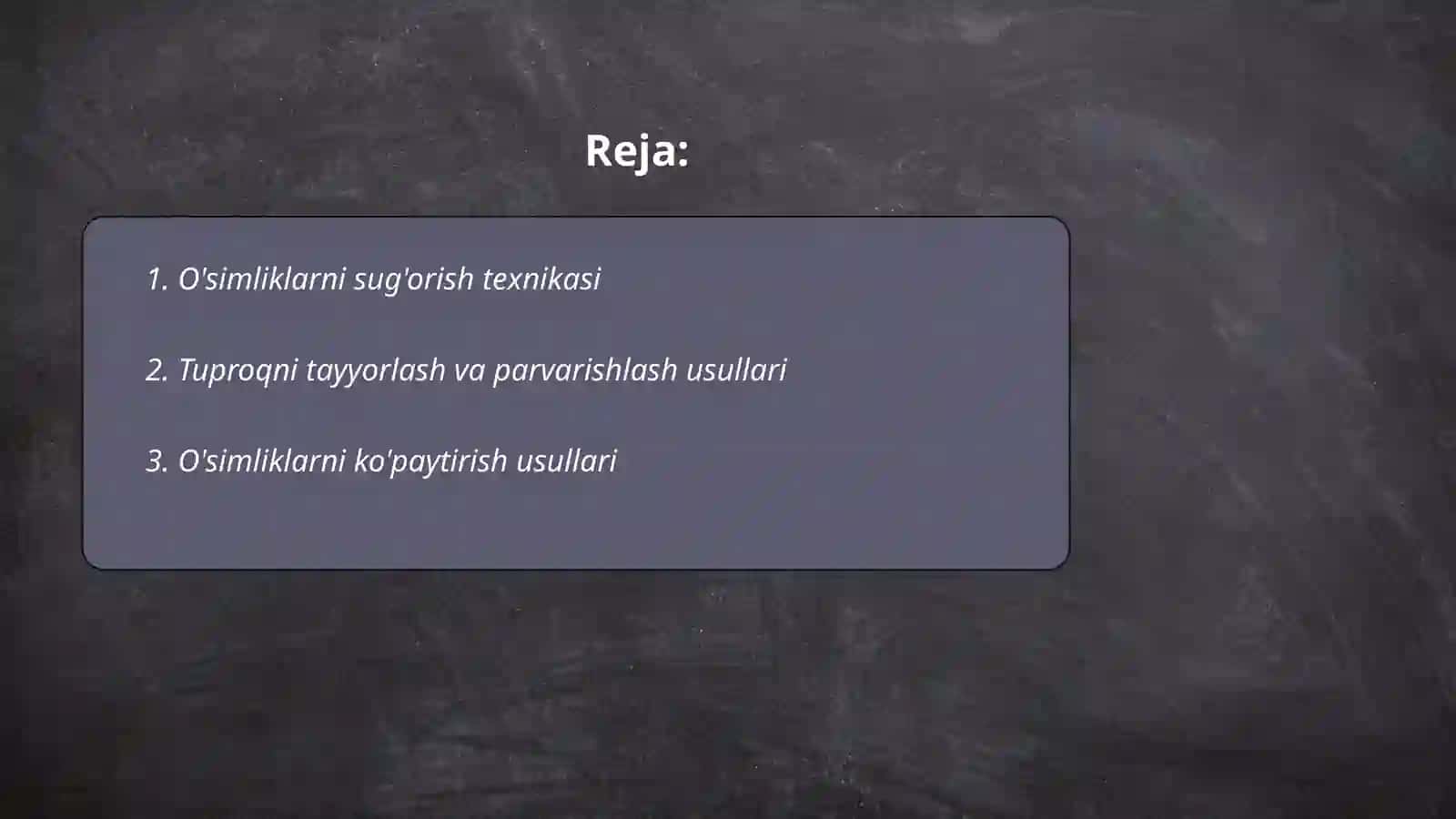O'simliklarni Sug'orish Texnikasi 2