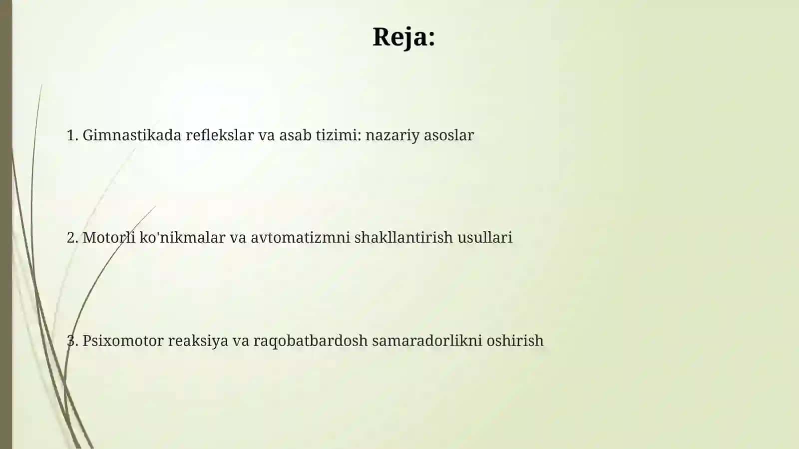 Sportgimnastikasidareflektoryondashuv 2