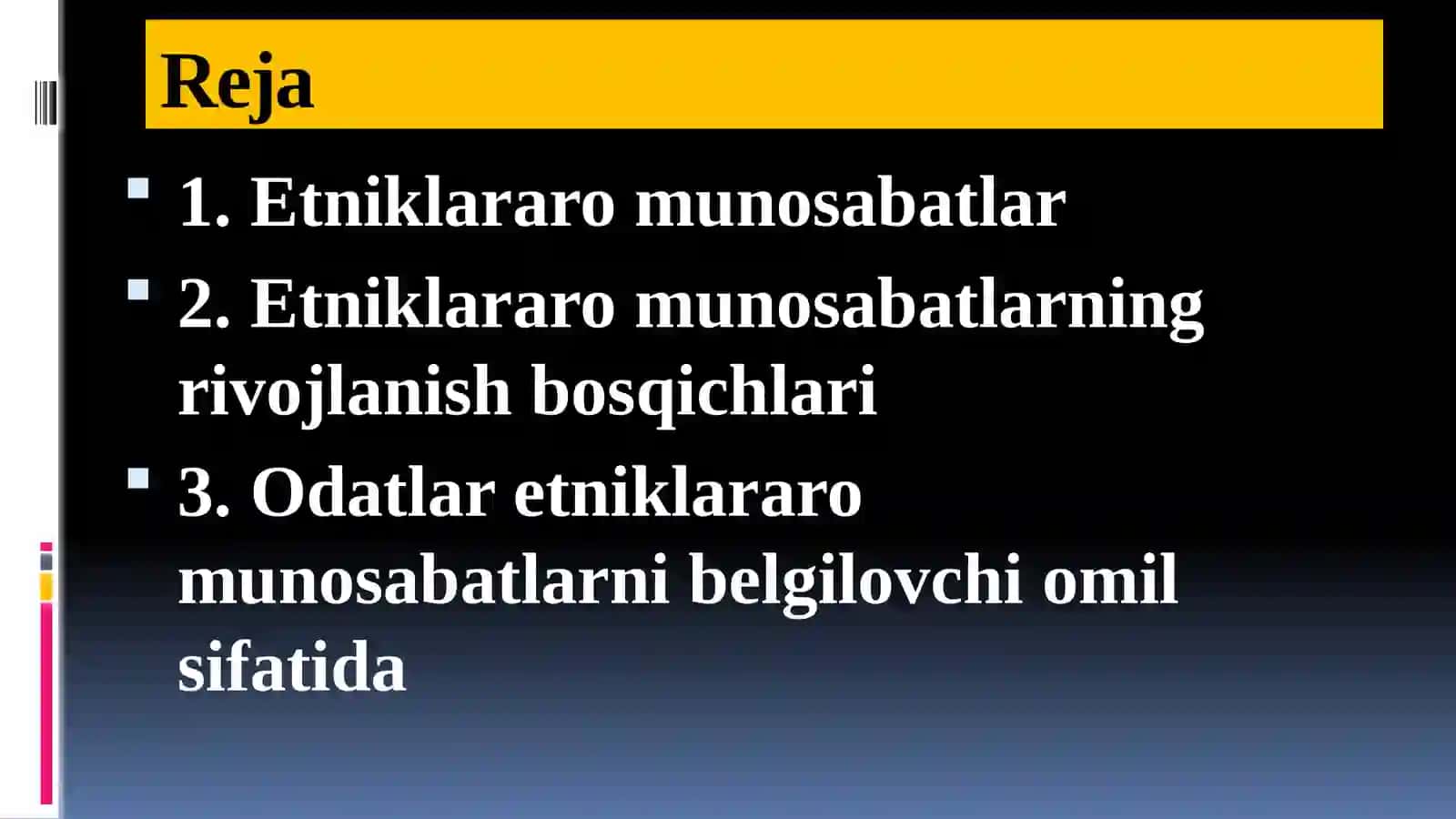 Etnoslararo munosabatlar va kognitiv jarayonlar 2