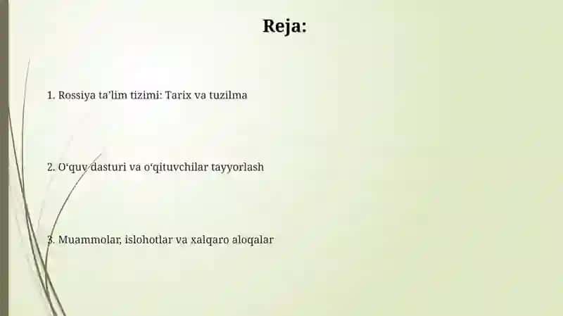 Rossiya talim tizimi 2