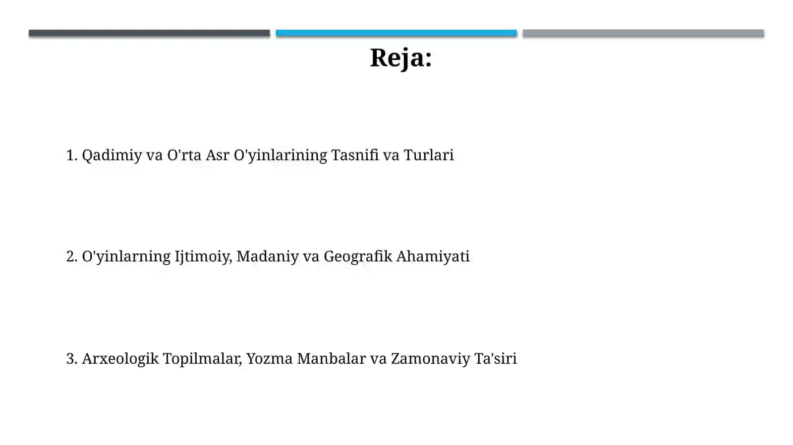 Qadimgi va o'rta asrlardagi oʻyin turlari 2