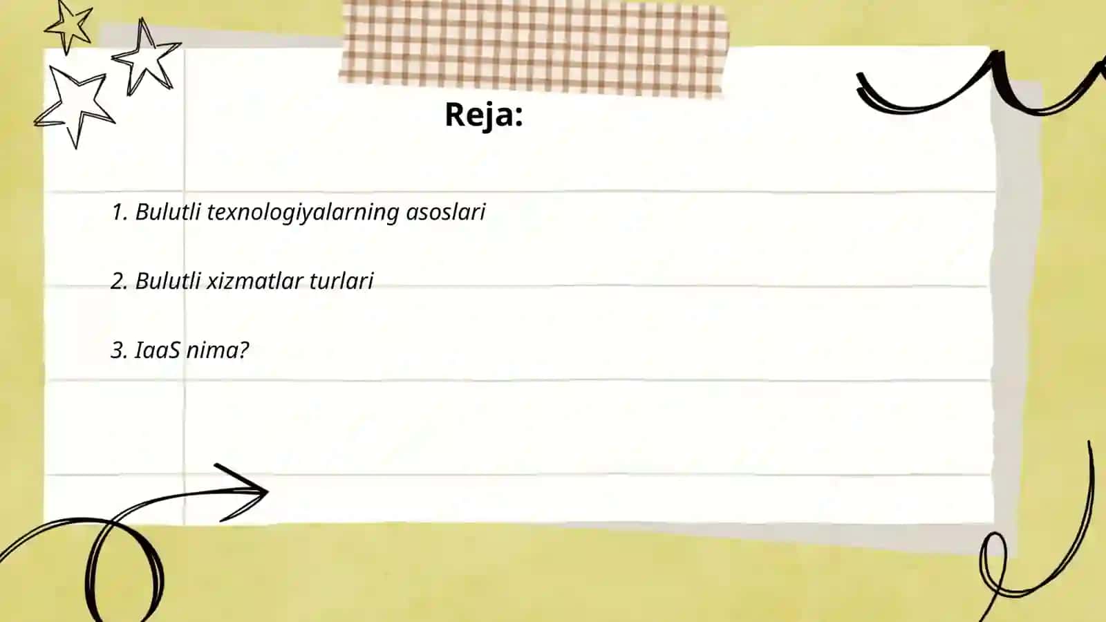Bulutli texnologiyalar 2