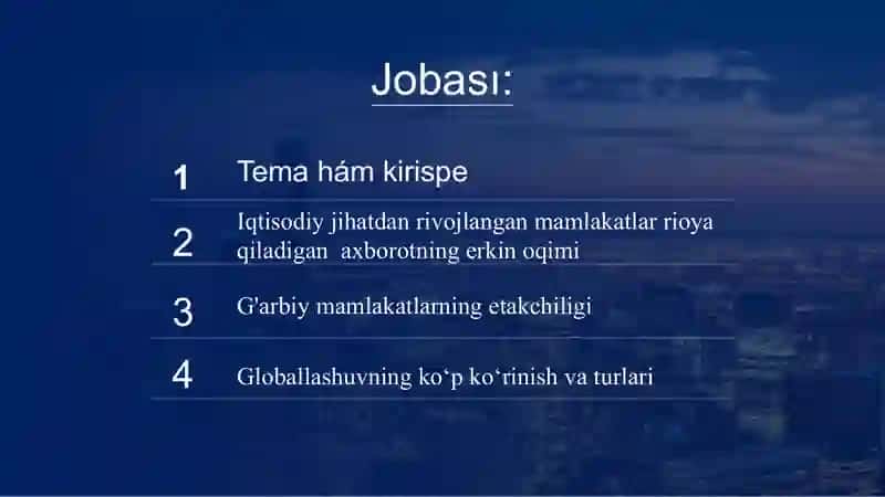 Informaciya urısı 2
