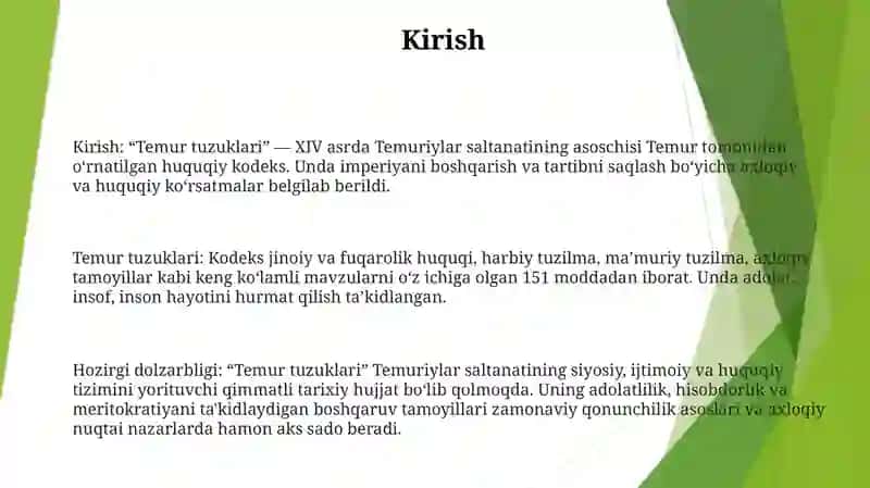 Temur Tuzuklari 2