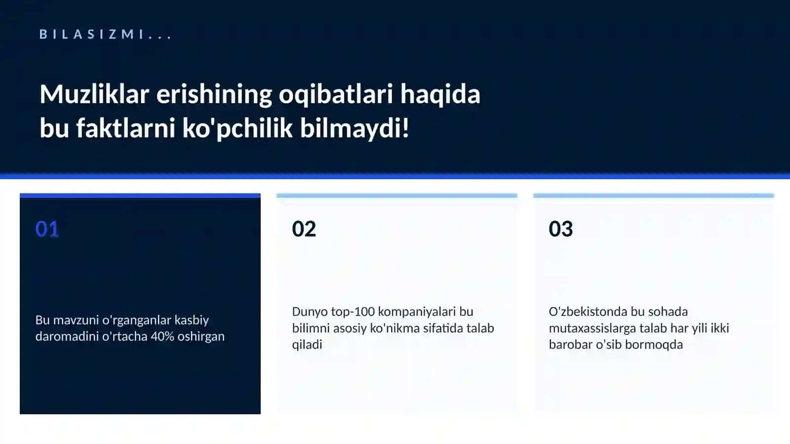Muzliklar erishining oqibatlari 2