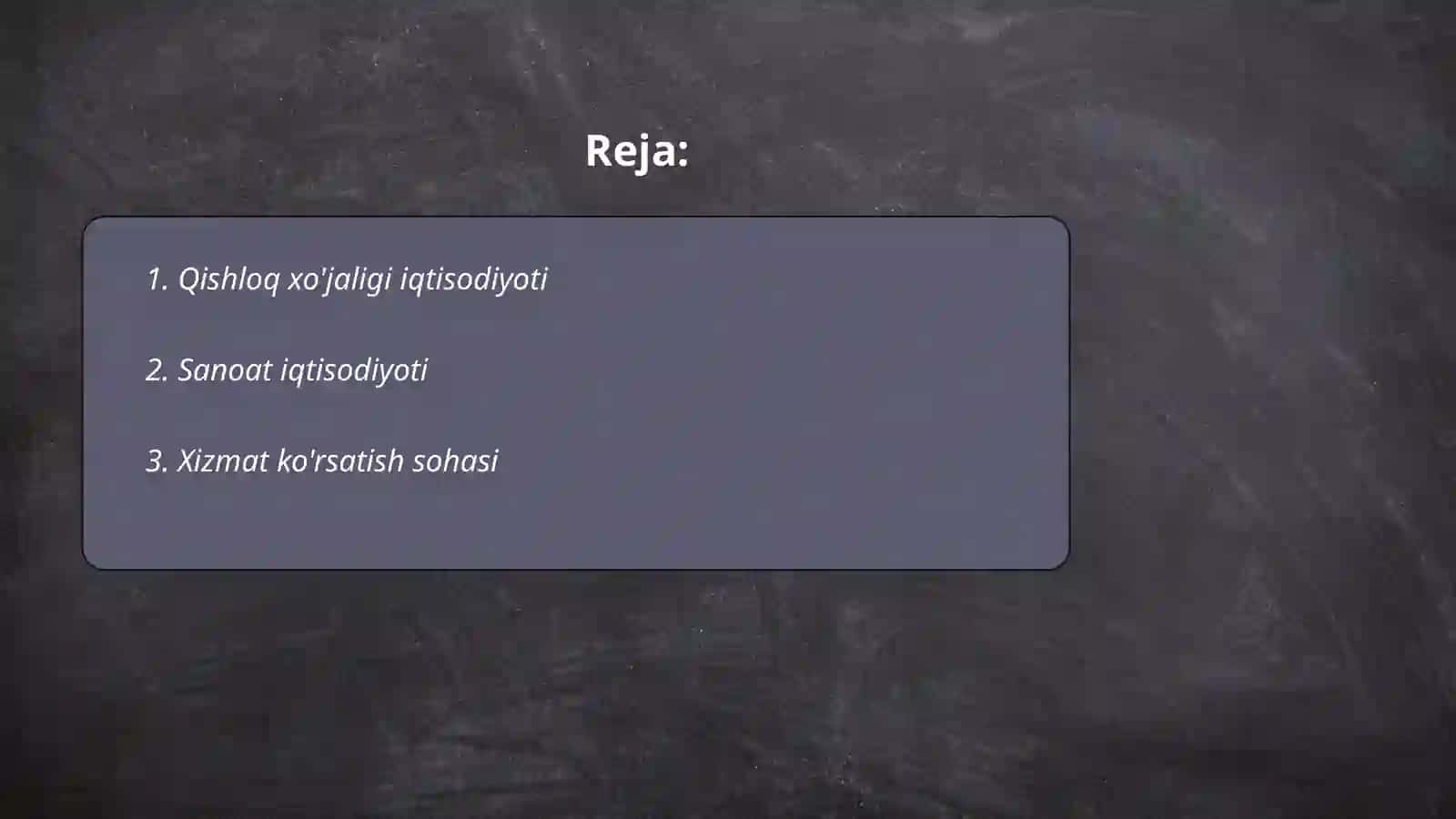Sanoat iqtisodiyoti 2