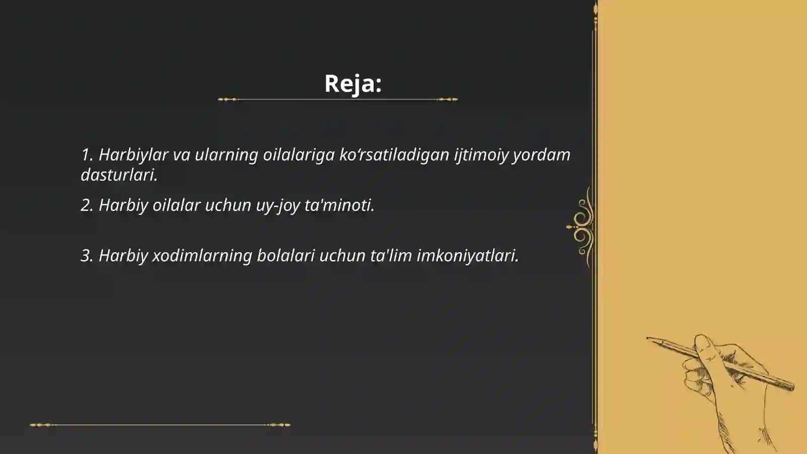 Harbiylar va ularning oilalari bilan ijtimoiy ish 2