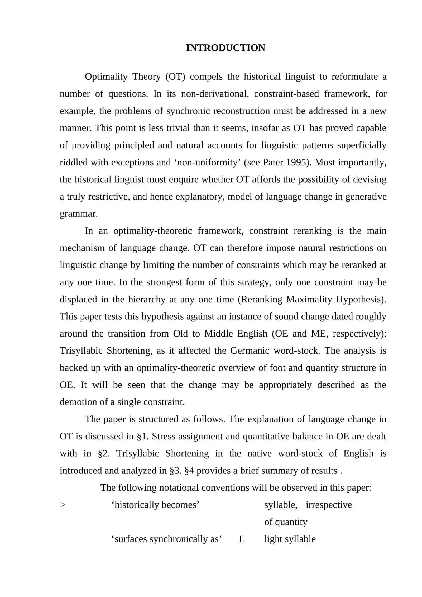 MIDDLE ENGLISH WORD STRESS 2
