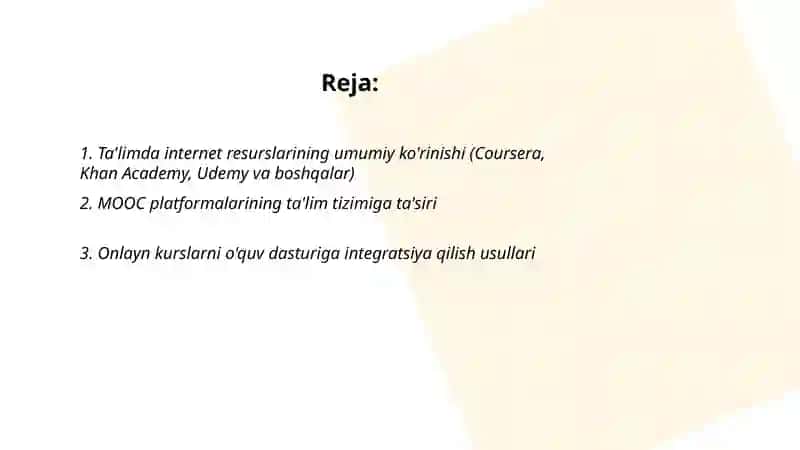 Ta'limda internet resurslaridan foydalanish 2