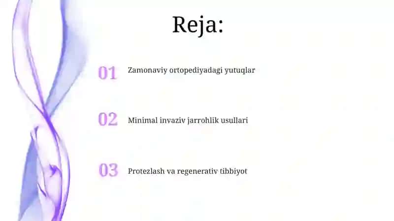 Zamonaviy Ortopediyada yutuqlar 2