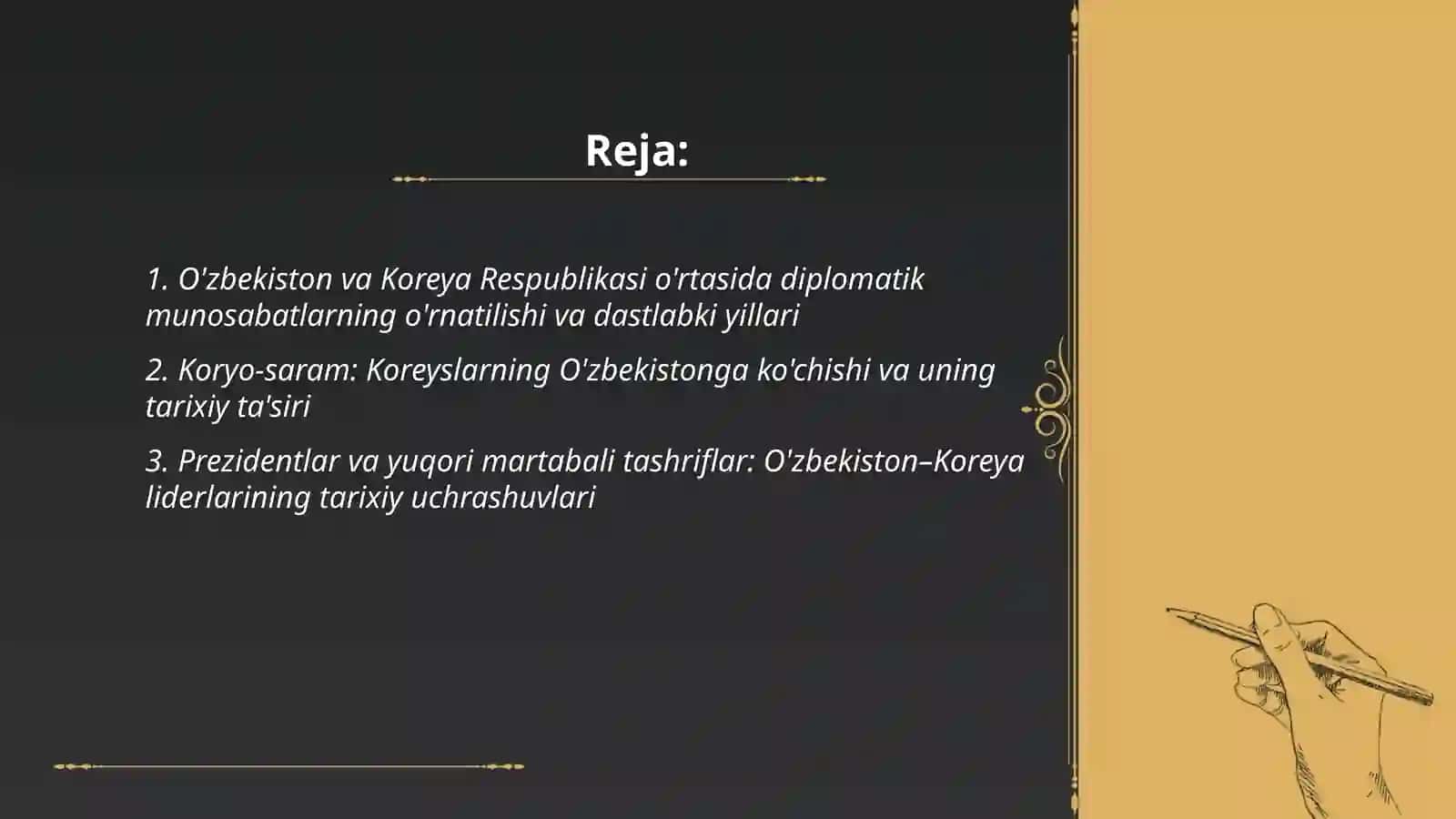 O'zbekiston va Koreya Respublikasi ortasidagi hamkorlik tarixi 2