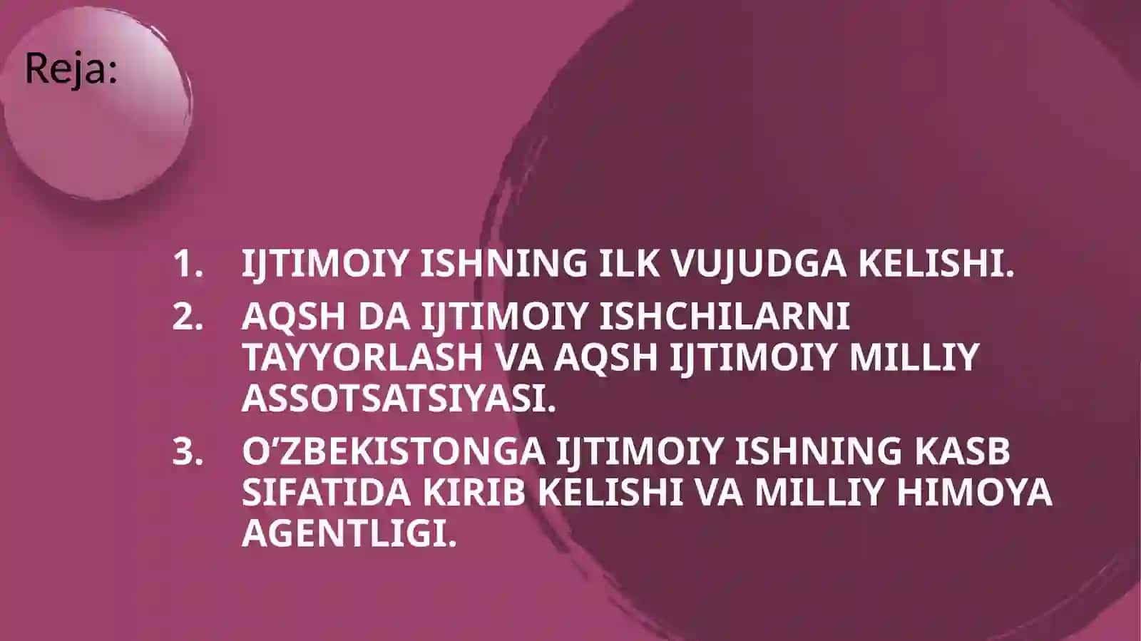 AQSHda ijtimoiy ishchilarni tayyorlash 2