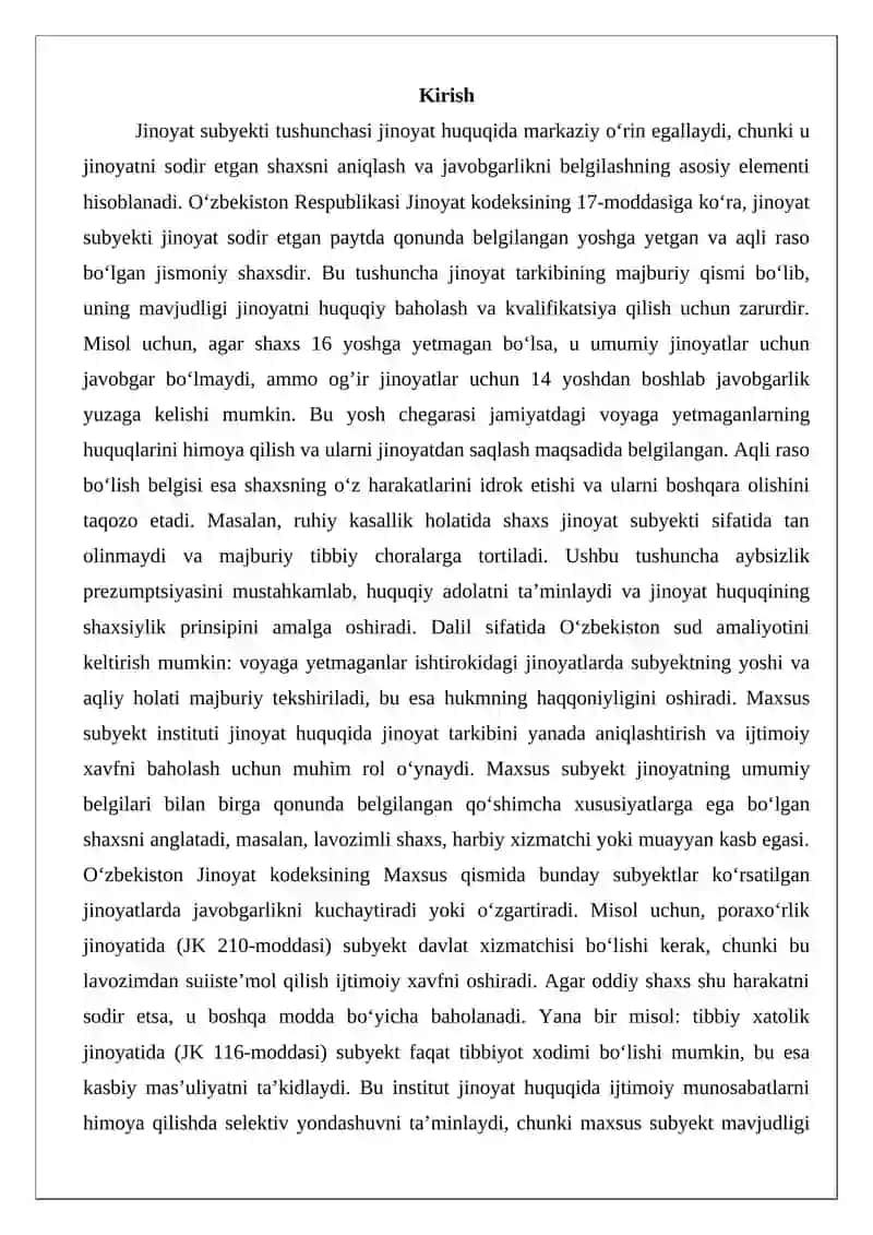 Jinoyatning maxsus subyekti 2
