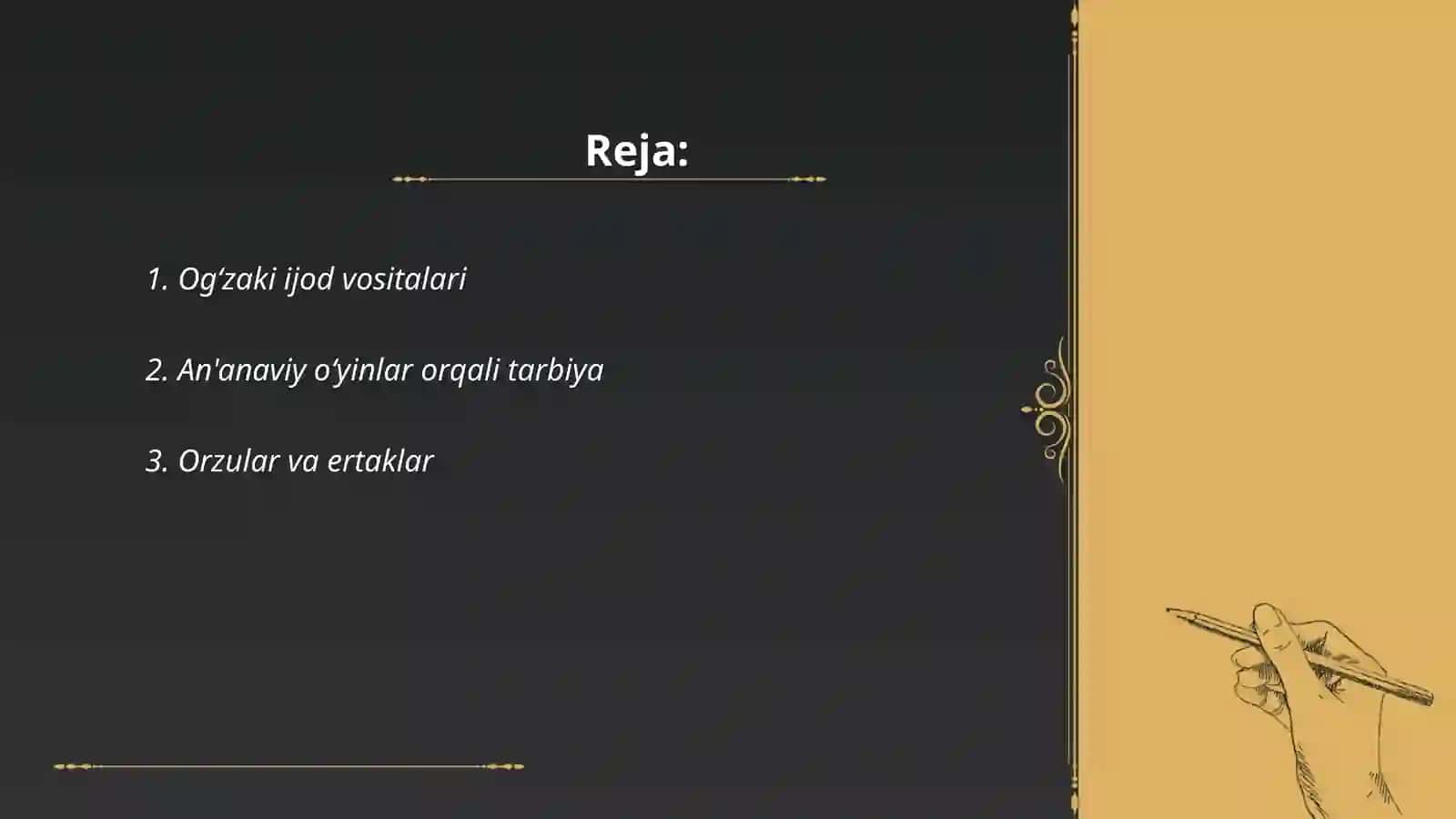Og‘zaki ijod vositalari 2