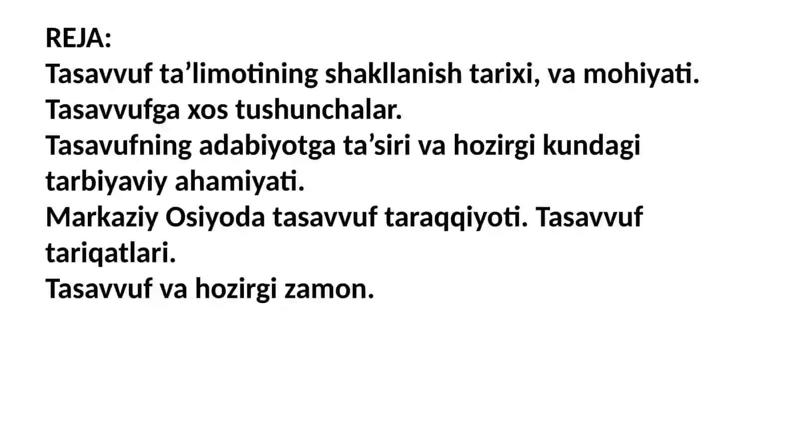 TASAVVUFTAʼLIMOTININGSHARQ MADANIYATIGA TA’SIRI 2