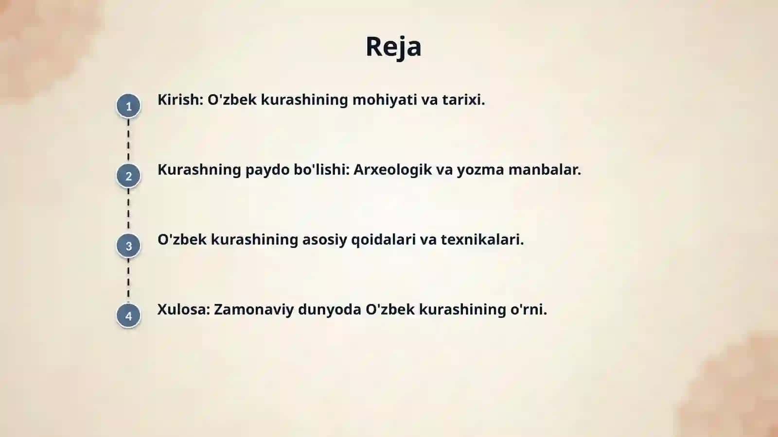 O’zbek kurashi paydo bo’lishi va qoidalari 2