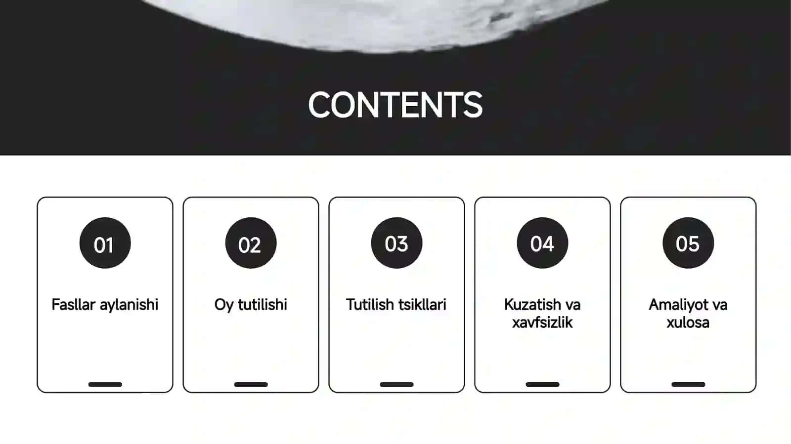Yil Fasllari: Quyosh, Oy Tutilishi 2