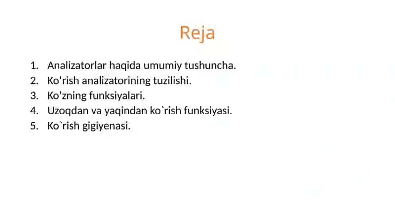 Analizatorlarning yosh xususiyatlari va gigienasi 2