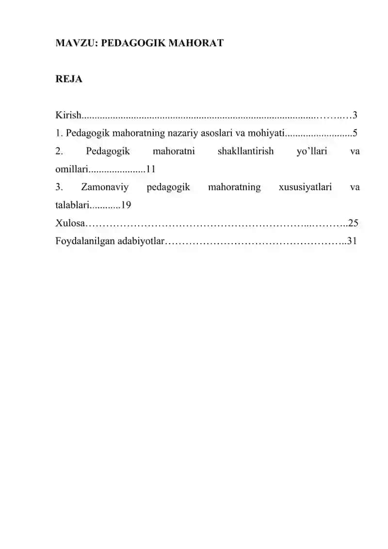 PEDAGOGIK MAHORAT 2