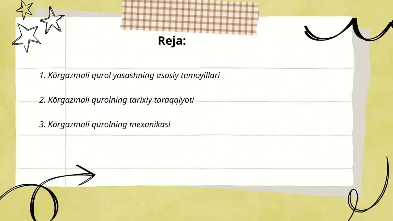 Kōrgazmali qurol yasash 2