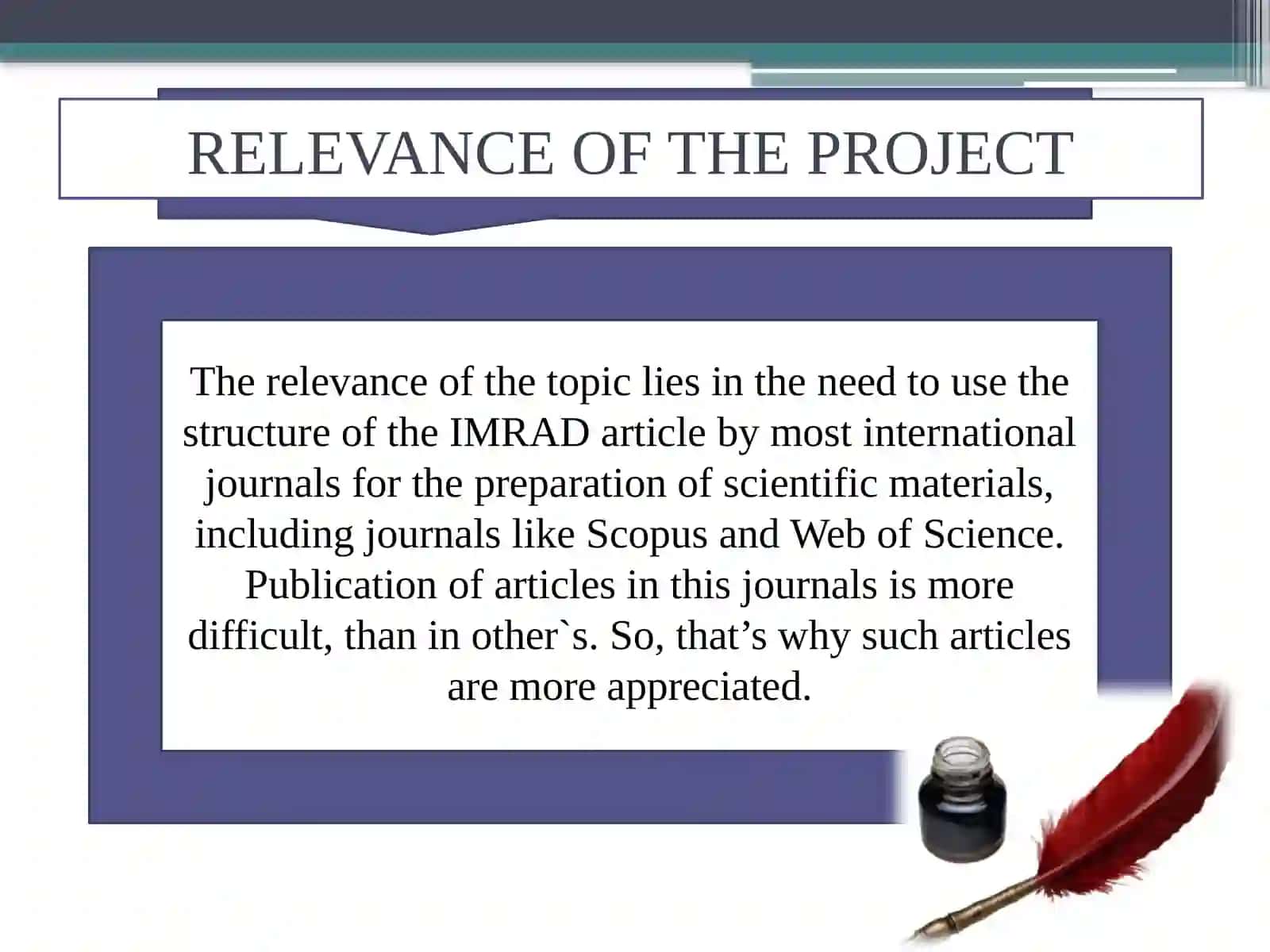 Research Essays in IMRAD Format 2