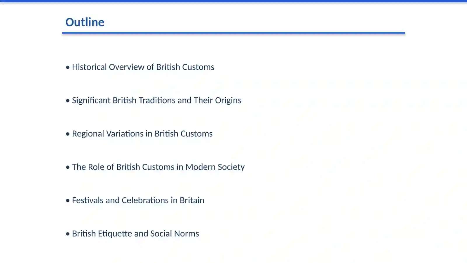British custom and tradition 2