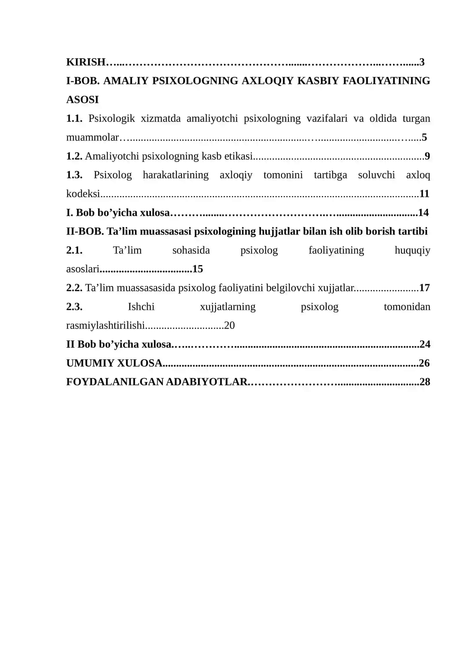 PSIXOLOGNING AXLOQIY KODEKSI 2