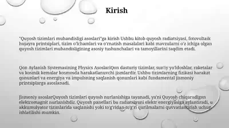 Qon Aylanish Sistemasining Fizik Asoslari 2