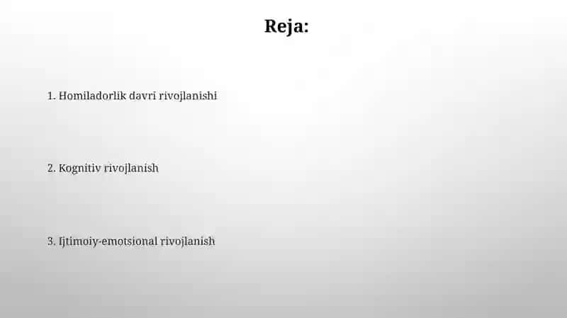 Psixososial rivojlanish 2