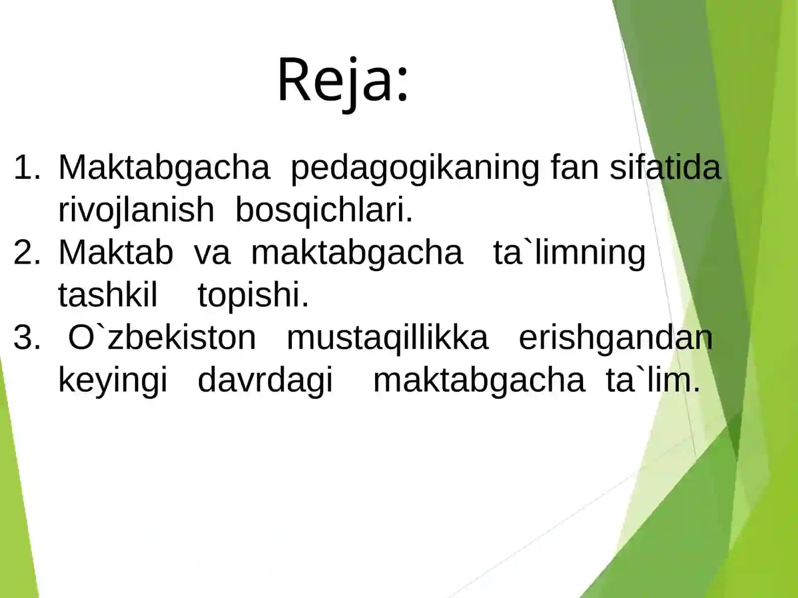Bolalar bog’chalari tarixi 2