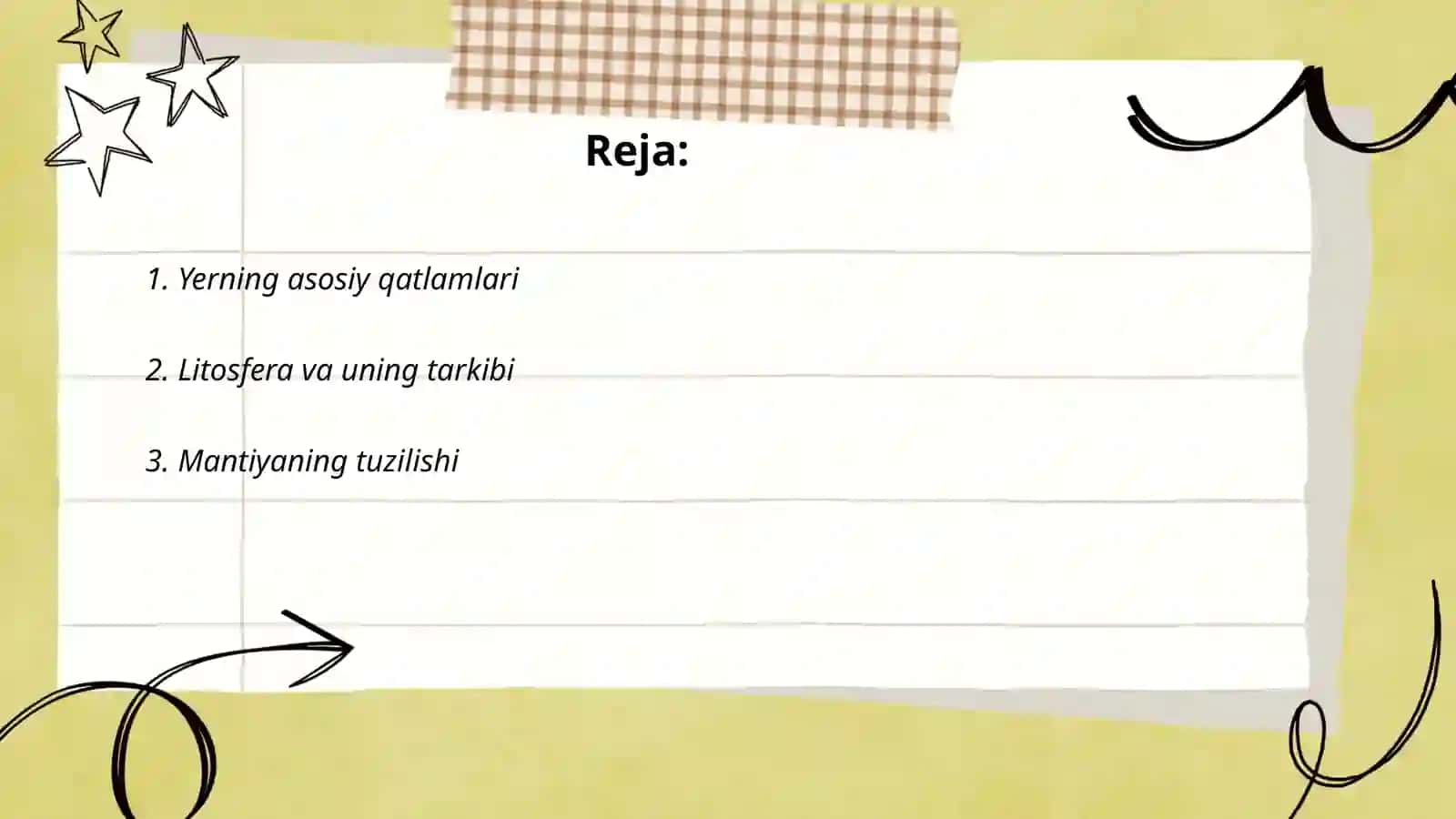 Yer pòsti tuzilishi 2