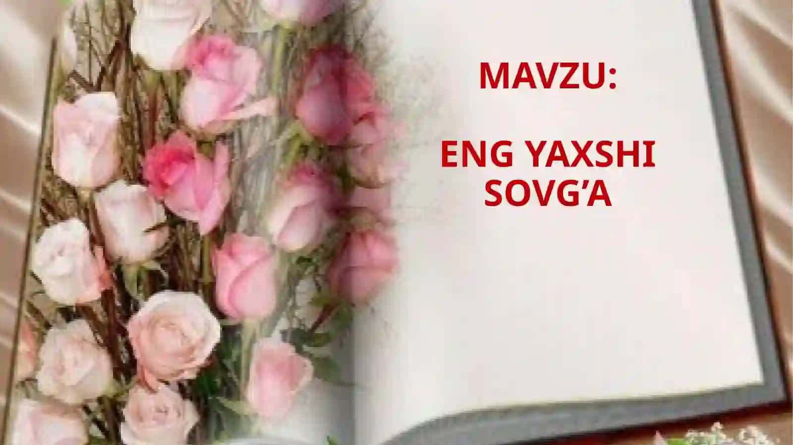 ONA TILI VA O’QISH SAVODXONLIGI FANIDAN BIR SOATLIK OCHIQ DARSTAQDIMOTI 2