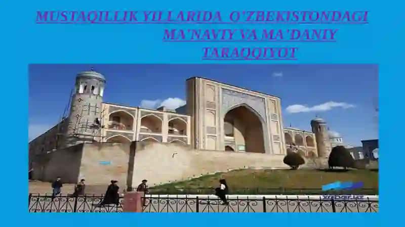 O’zbekiston yangi tarixi 2