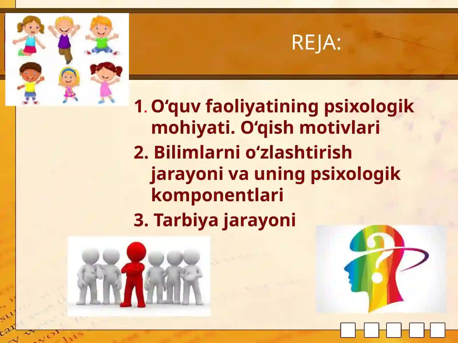 TA’LIM VA TARBIYA PSIXOLOGIYASI 2